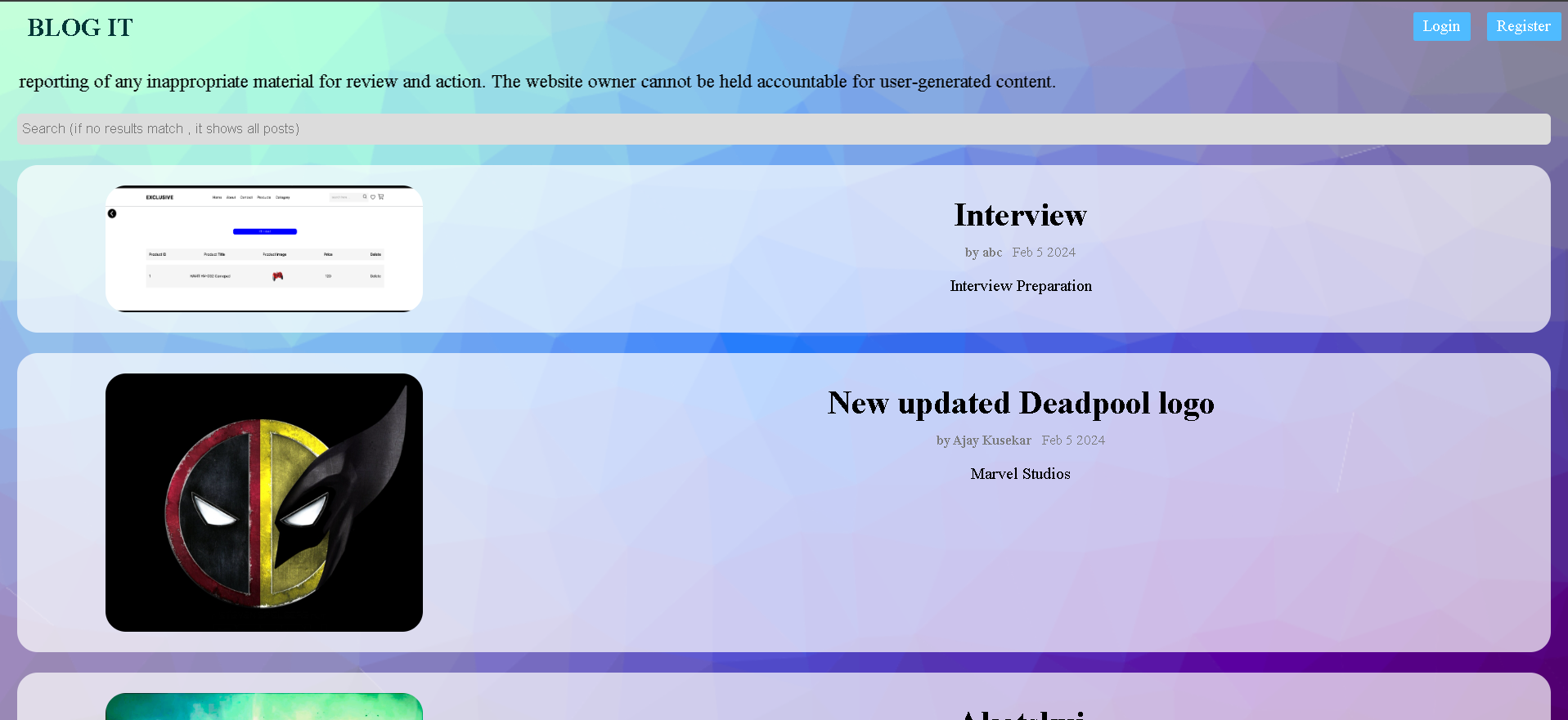 portfolio